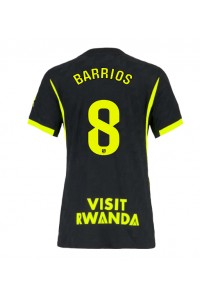 Atletico Madrid Pablo Barrios #8 Fotballdrakt Borte Klær Dame 2026-27 Korte ermer